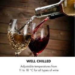 Reserva 8 Uno, Cantinetta Vino, 23 Litri, 8 Bottiglie, 11-18 °C, 26 DB, Acciaio Inox -Elettrodomestici Negozio 10035864 uk 0006 logo