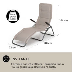 Vitello Noble - Sedia A Sdraio 11 Vitello Noble - Sedia A Sdraio -Elettrodomestici Negozio 10035956 it 0004 logo