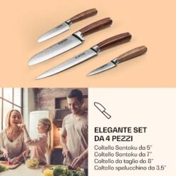 Kaito Set Di Coltelli In Acciaio Di Damasco -Elettrodomestici Negozio 10036059 it 0003 logo