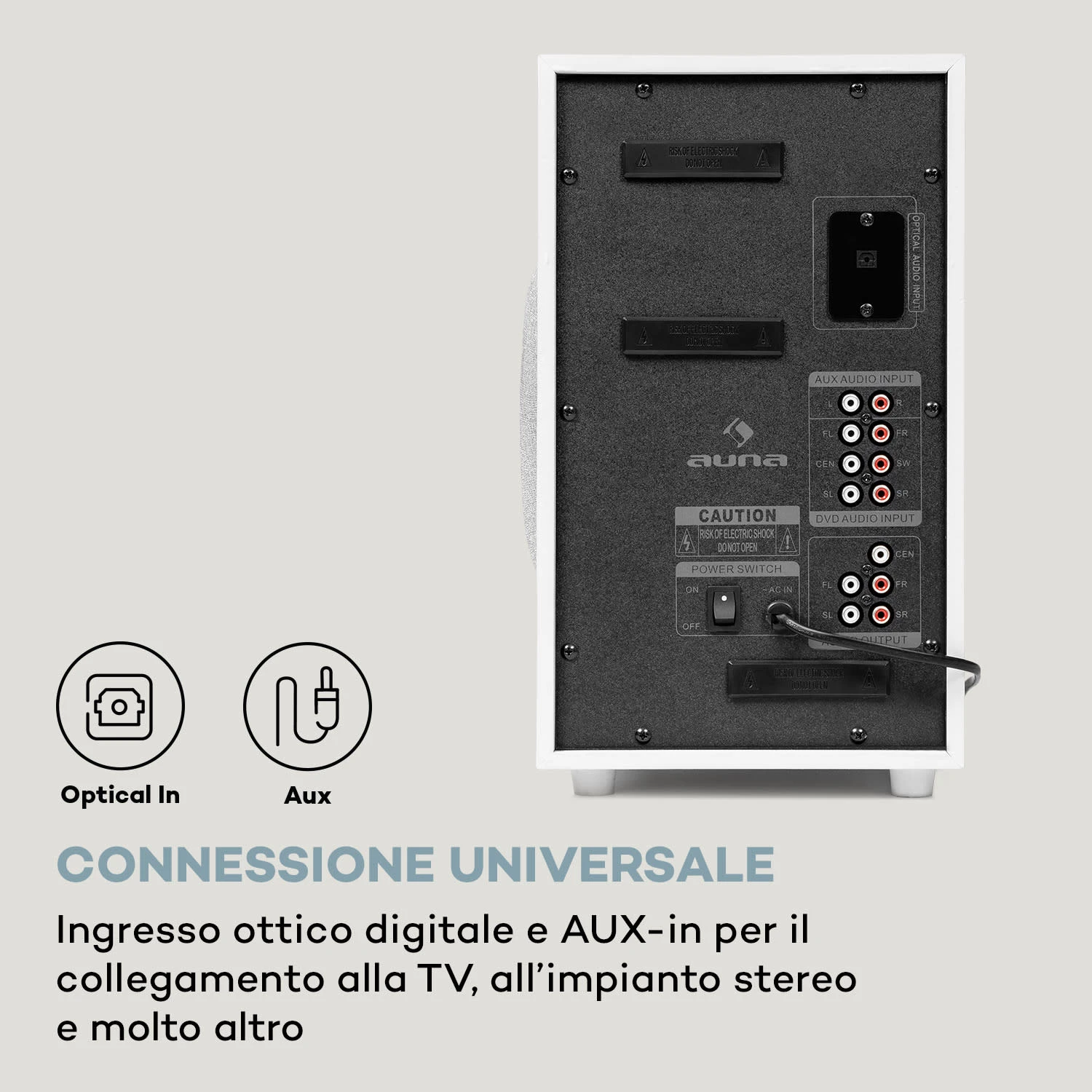 Areal 525 DG Sistema Surround 5.1 9 Areal 525 DG Sistema Surround 5.1 - immagine 7