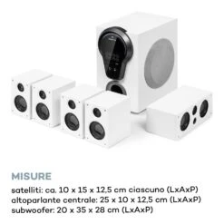 Areal 525 DG Sistema Surround 5.1 17 Areal 525 DG Sistema Surround 5.1 -Elettrodomestici Negozio 10036136 it 0008 logo