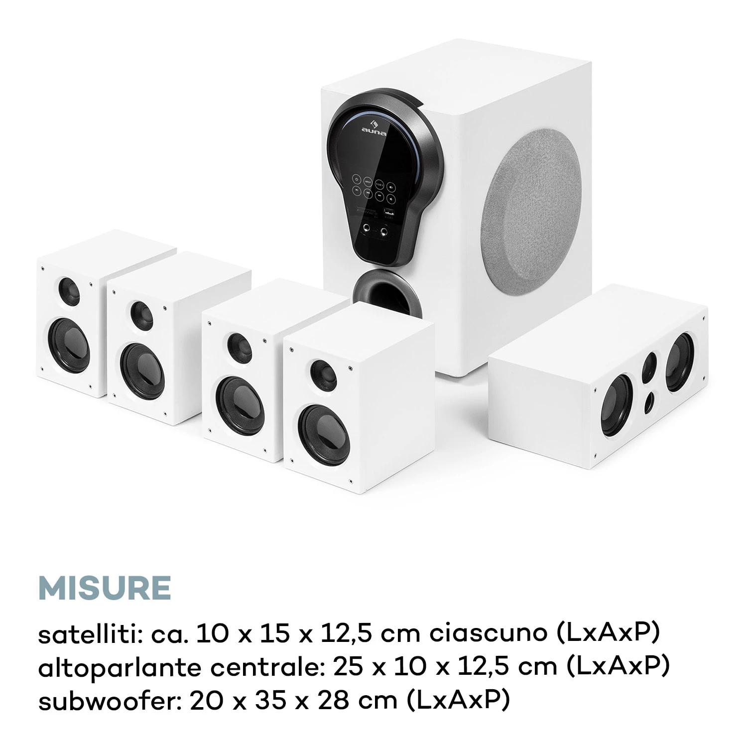 Areal 525 DG Sistema Surround 5.1 10 Areal 525 DG Sistema Surround 5.1 - immagine 8