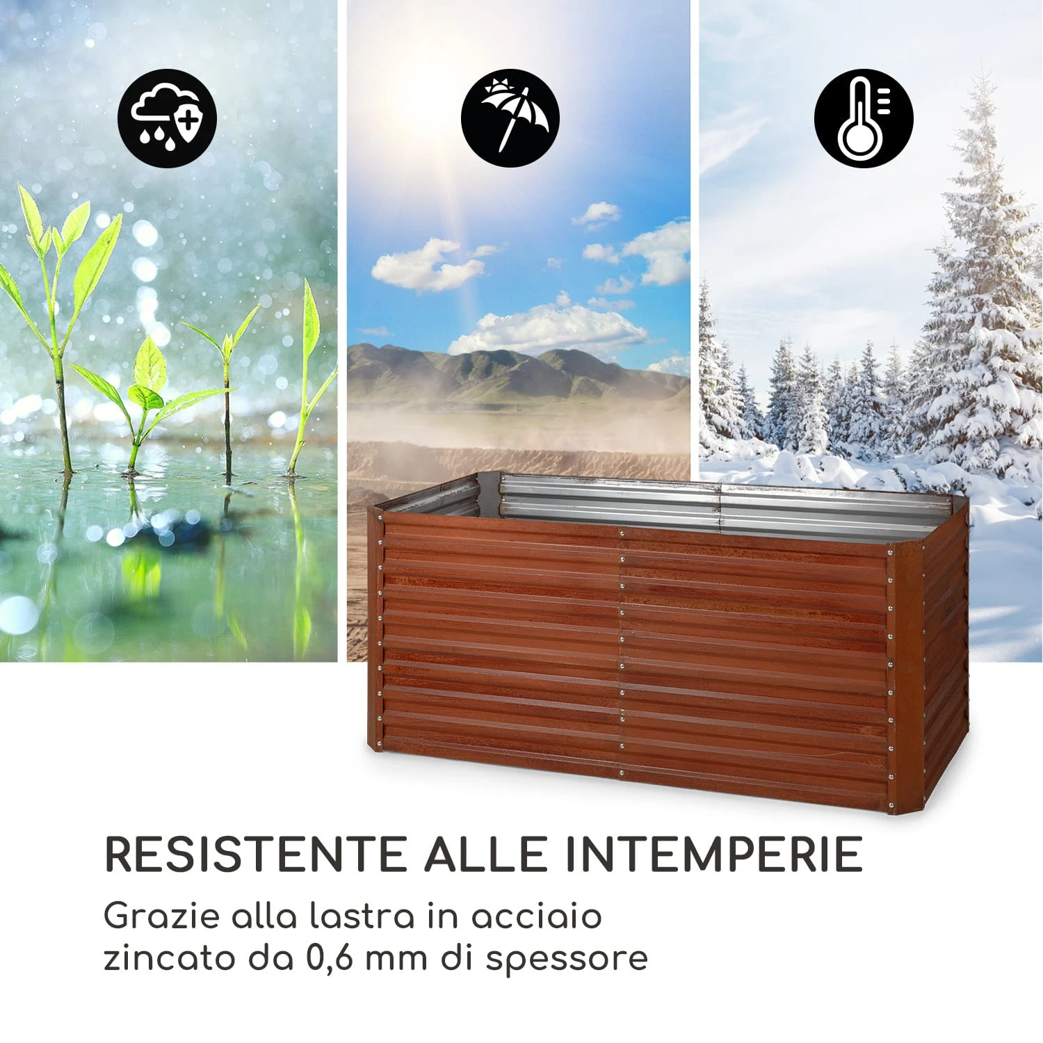 Rust Grow Aiuola Rialzata 8 Rust Grow Aiuola Rialzata - immagine 6