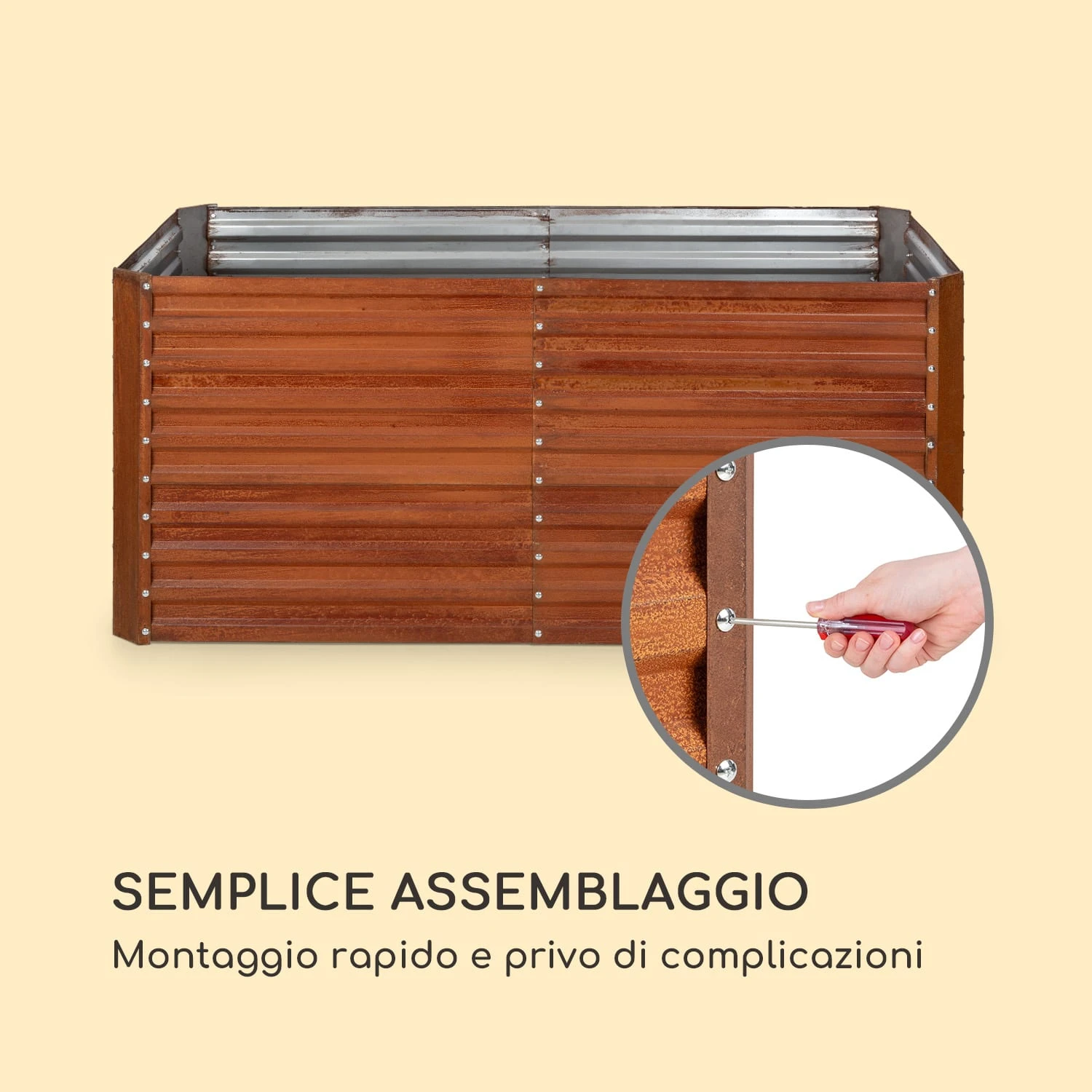 Rust Grow Aiuola Rialzata 9 Rust Grow Aiuola Rialzata - immagine 7