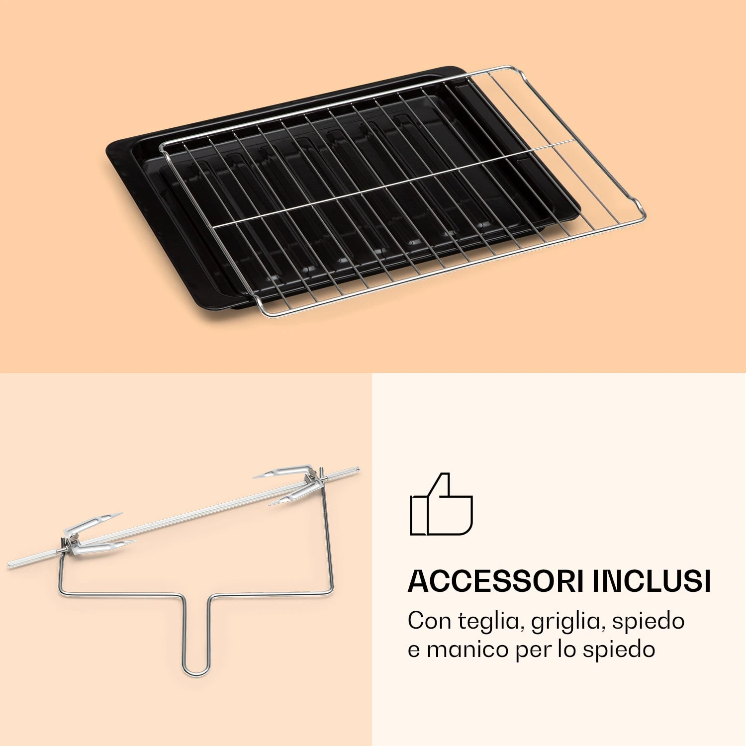 VaporChef, Forno A Vapore, 230 °C, 31 L, Pannello Di Controllo Touch 8 VaporChef, Forno A Vapore, 230 °C, 31 L, Pannello Di Controllo Touch - immagine 6