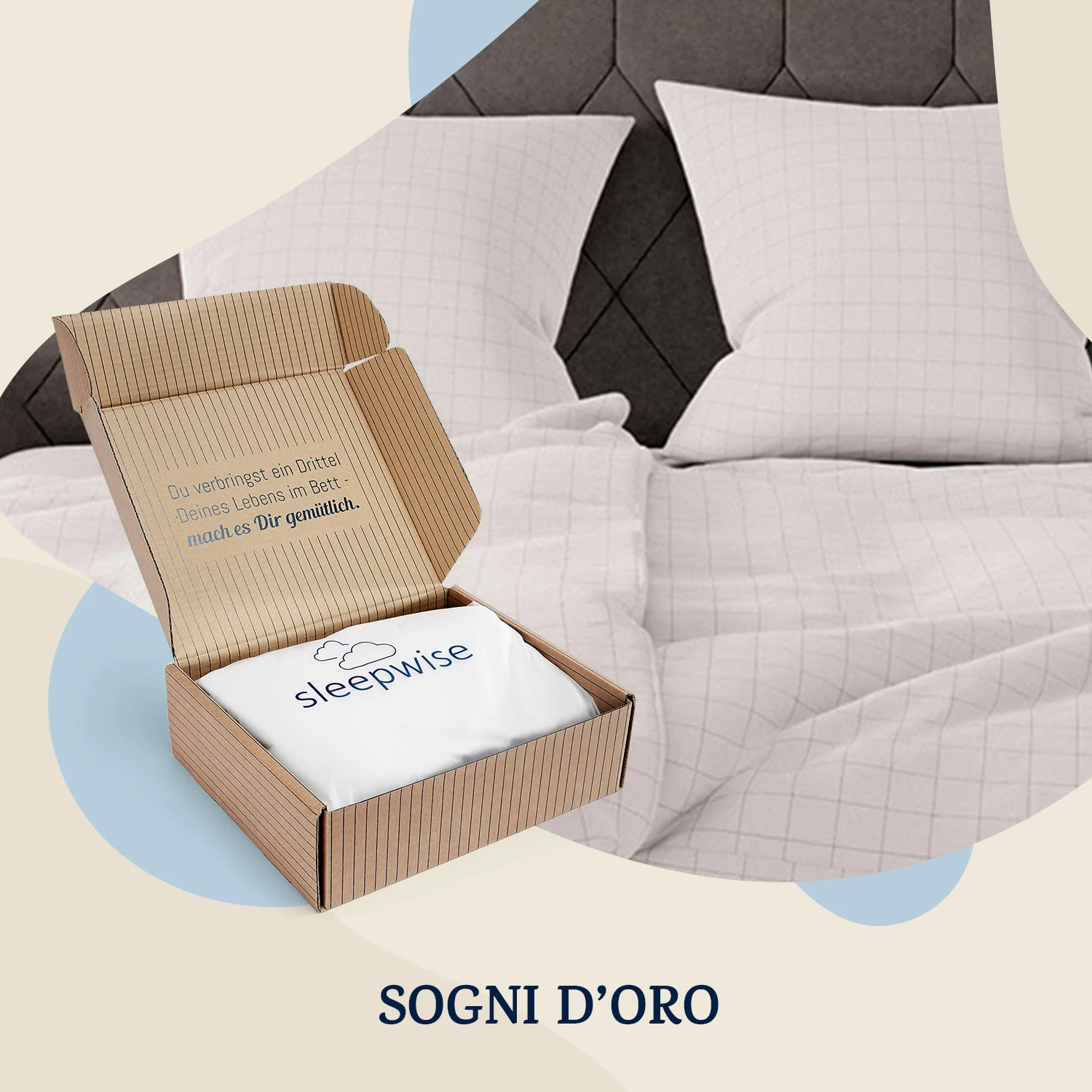 Soft Wonder-Edition, Biancheria Da Letto, 135x200 Cm, Bianco/grigio A Quadretti 7 Soft Wonder-Edition, Biancheria Da Letto, 135x200 Cm, Bianco/grigio A Quadretti - immagine 5