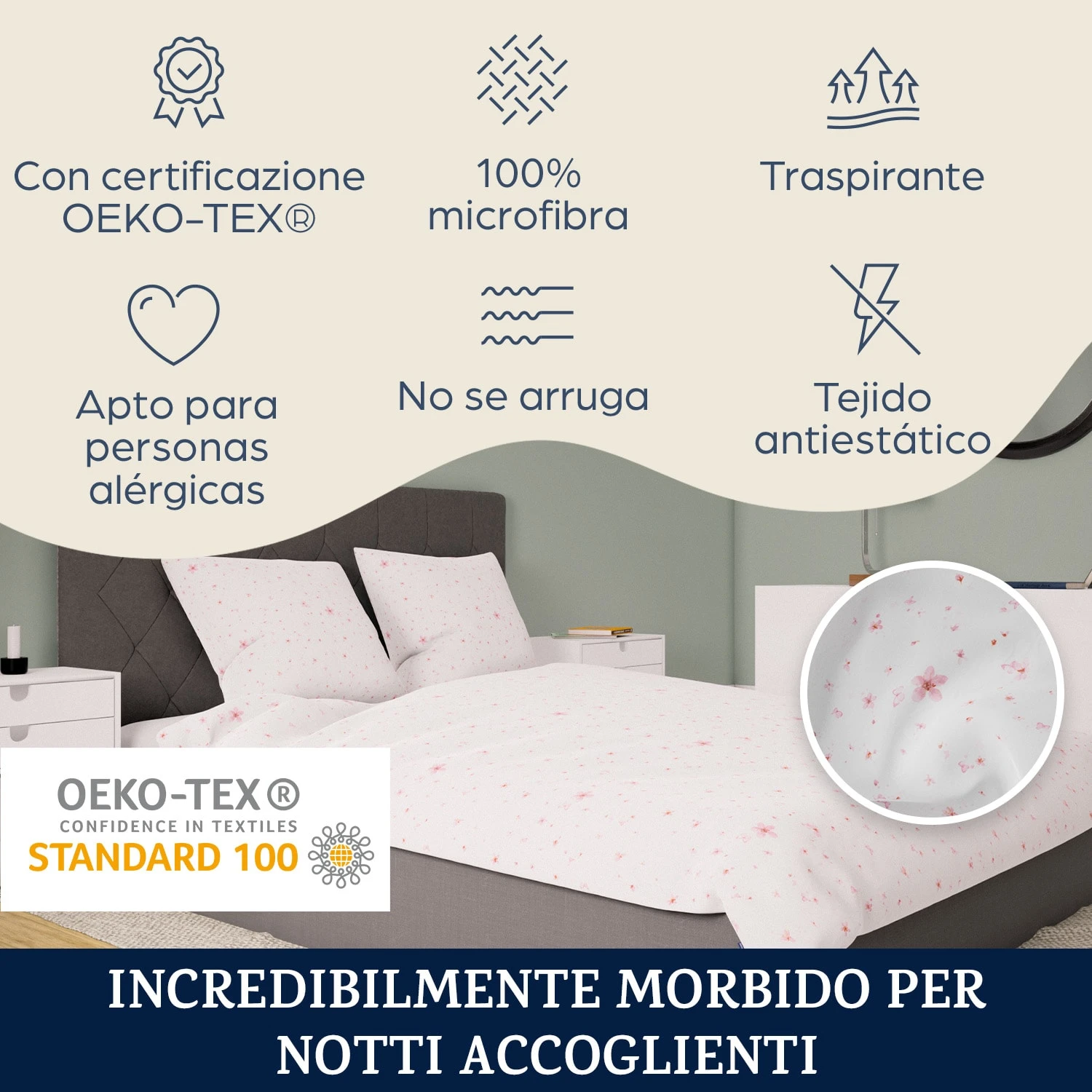 Soft Wonder-Edition, Biancheria Da Letto, 200x200 Cm 4 Soft Wonder-Edition, Biancheria Da Letto, 200x200 Cm - immagine 2