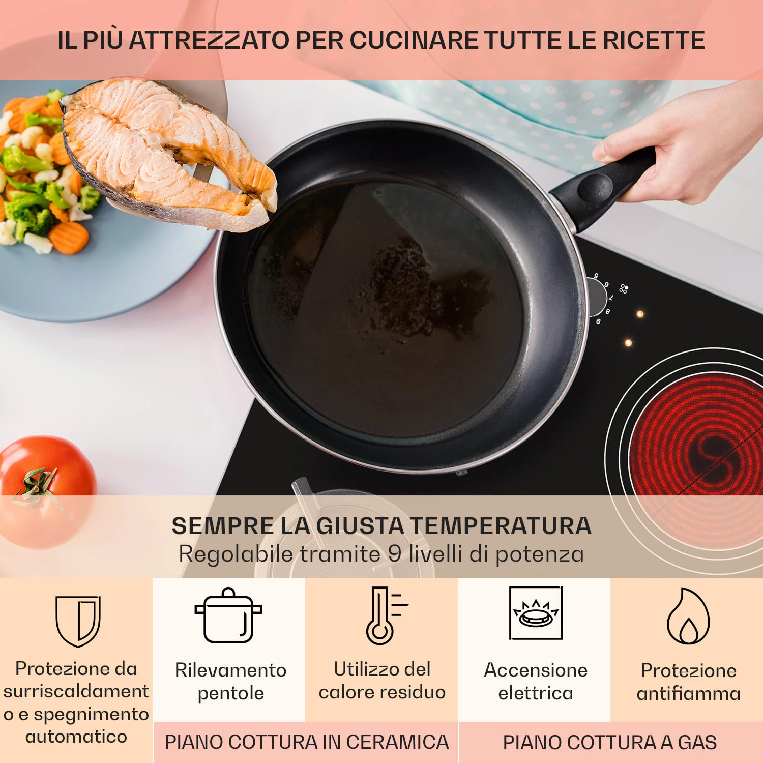 MultiChef 4 Piano Cottura A Gas Combinato 7 MultiChef 4 Piano Cottura A Gas Combinato - immagine 5