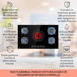 MultiChef 5 Piano Cottura A Gas Combinato -Elettrodomestici Negozio 10036338 it 0002 usp