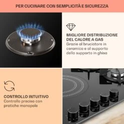 MultiChef 5 Piano Cottura A Gas Combinato -Elettrodomestici Negozio 10036338 it 0004 usp