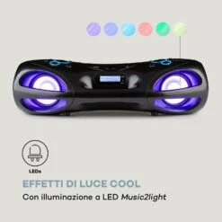 Spacewoofer DAB - Boombox 13 Spacewoofer DAB - Boombox -Elettrodomestici Negozio 10036341 it 0003 logo