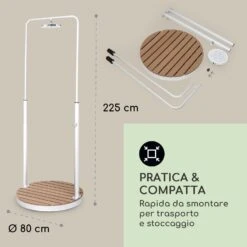 Sumatra Falls Round - Doccia Da Giardino -Elettrodomestici Negozio 10036349 it 0006 usp