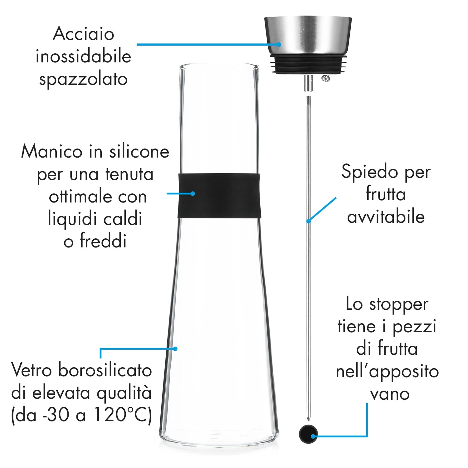 Sile Caraffa 1,6 Litri 6 Sile Caraffa 1,6 Litri - immagine 4