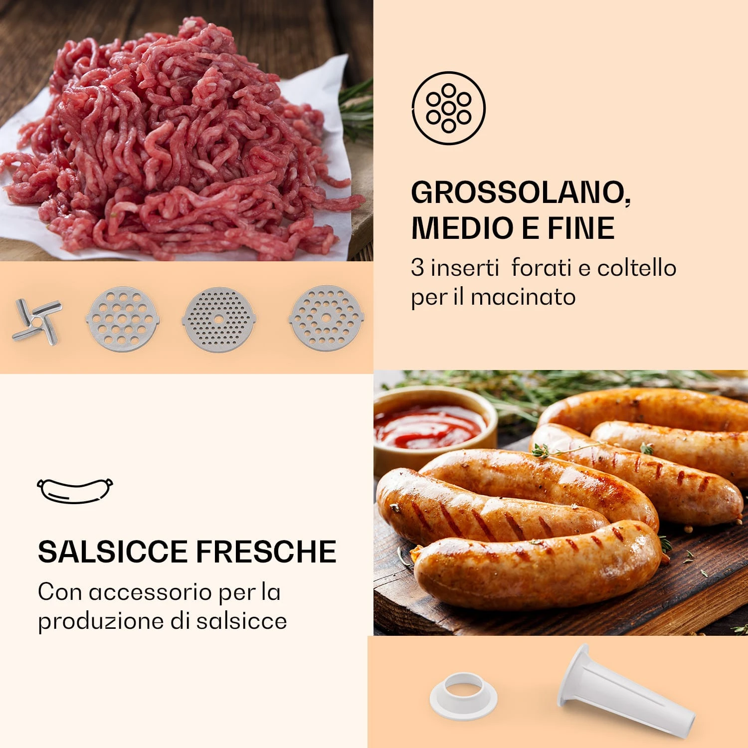 Tritacarne Elettrico Mighty Mince 5 Tritacarne Elettrico Mighty Mince - immagine 3