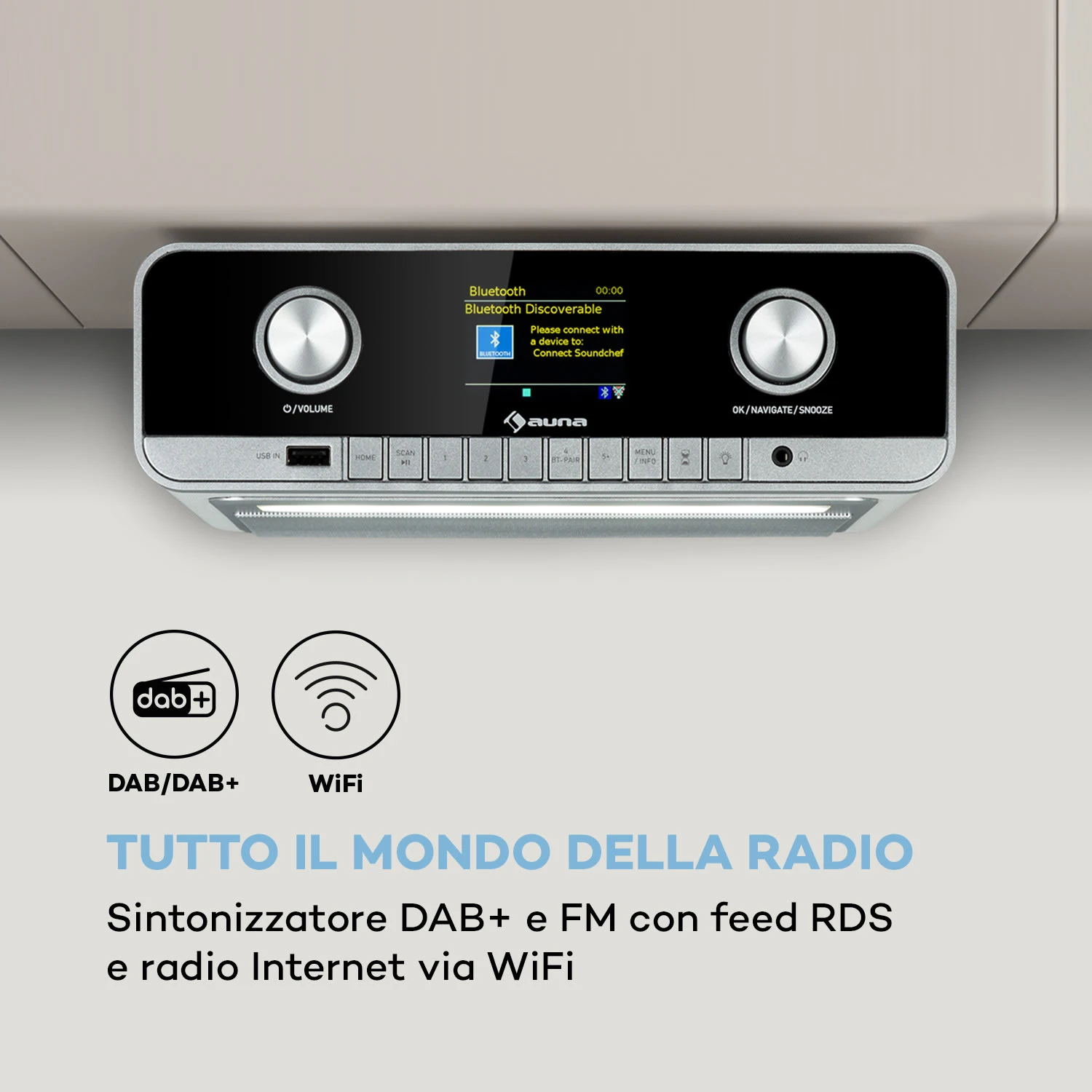 Radio Sottopensile Da Cucina Connect Soundchef MKII 6 Radio Sottopensile Da Cucina Connect Soundchef MKII - immagine 4
