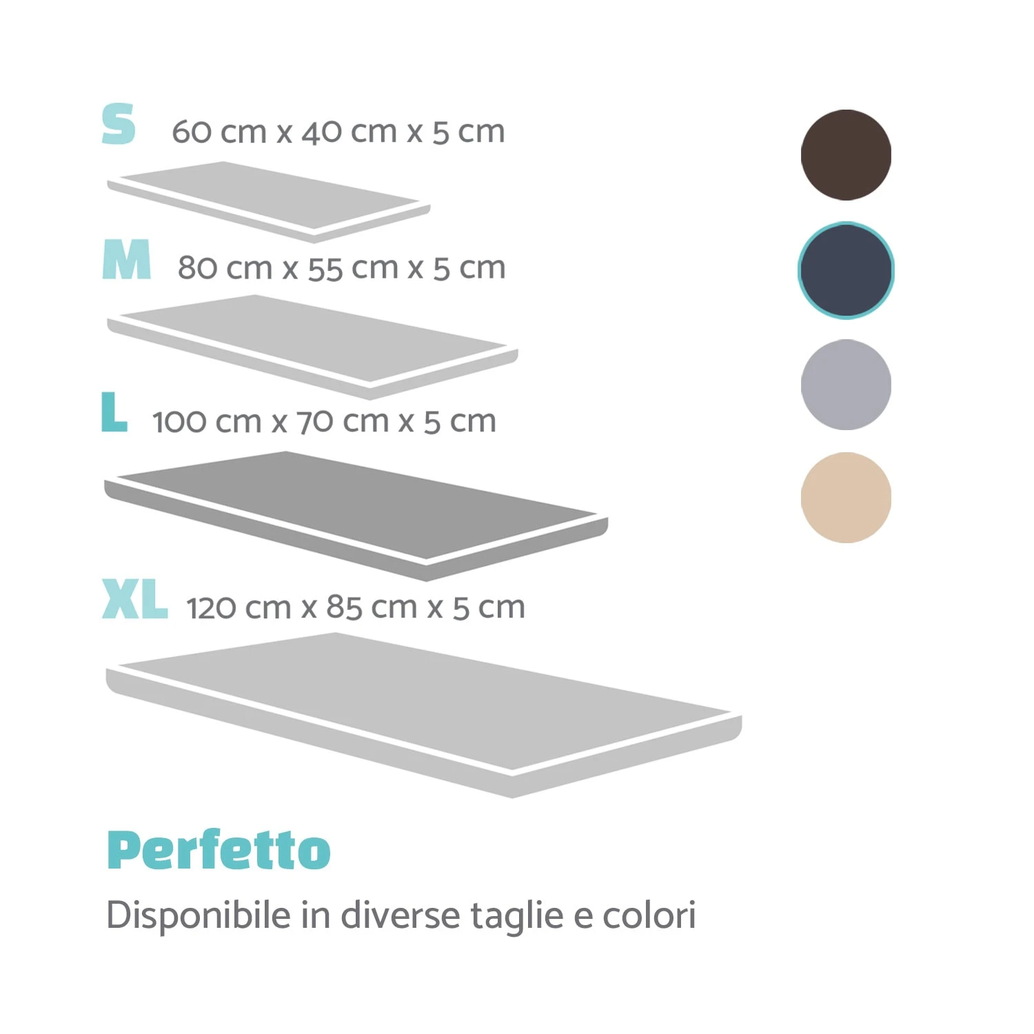 Luna, Lettino Per Cani, Materassino Per Cani | Lavabile | Ortopedico | Antiscivolo | Traspirante | Memory Foam | Taglia L (100x5x70 Cm) 9 Luna, Lettino Per Cani, Materassino Per Cani | Lavabile | Ortopedico | Antiscivolo | Traspirante | Memory Foam | Taglia L (100x5x70 Cm) - immagine 7