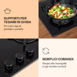 Goldflame 3 Piano Cottura A Gas 11 Goldflame 3 Piano Cottura A Gas -Elettrodomestici Negozio 10037805 it 0003 logo