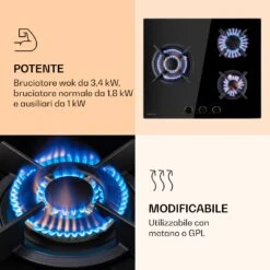 Goldflame 3 Piano Cottura A Gas 12 Goldflame 3 Piano Cottura A Gas -Elettrodomestici Negozio 10037805 it 0004 logo