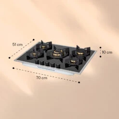 Goldflame 5 Prime Piano Cottura A Gas 15 Goldflame 5 Prime Piano Cottura A Gas -Elettrodomestici Negozio 10037808 yy 0007 logo