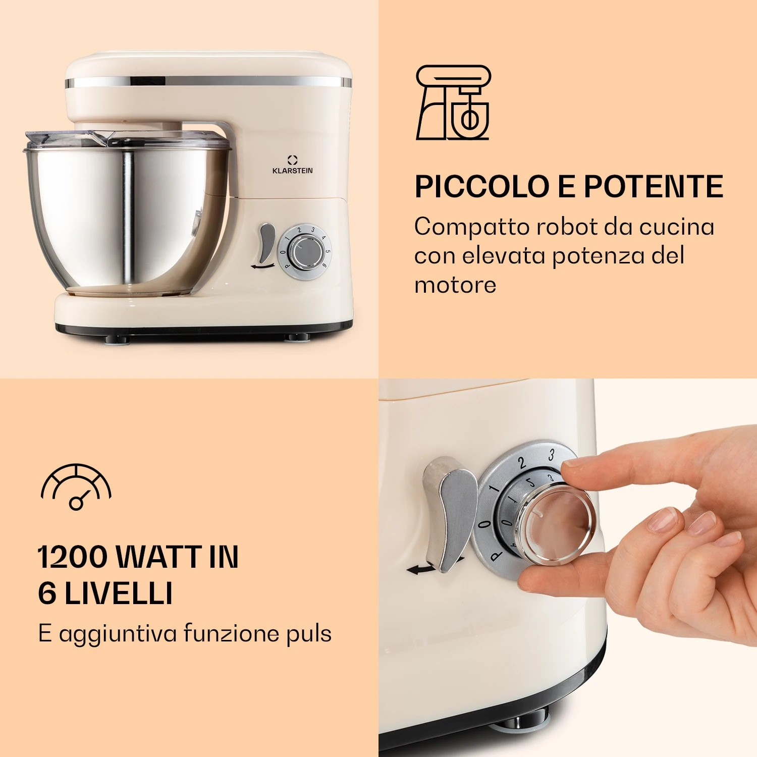 Bella Mini - Mixer Da Cucina 5 Bella Mini - Mixer Da Cucina - immagine 3