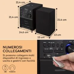 MC-40 DAB Impianto Stereo -Elettrodomestici Negozio 10038000 it 0007 usp