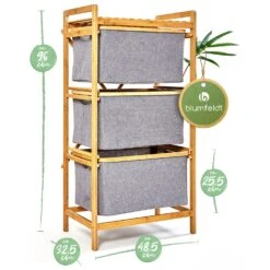 Scaffale Per La Biancheria, 3 Cassetti -Elettrodomestici Negozio 10038013 yy 0008 logo