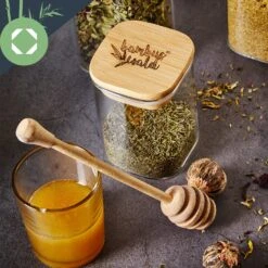 Barattolo Quadrato Con Coperchio Di Bambù -Elettrodomestici Negozio 10038114 yy 0006 logo