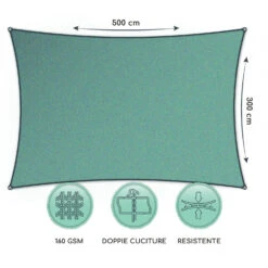 Vela Parasole Rettangolare 3 X 5 M -Elettrodomestici Negozio 10038142 it 0006 logo