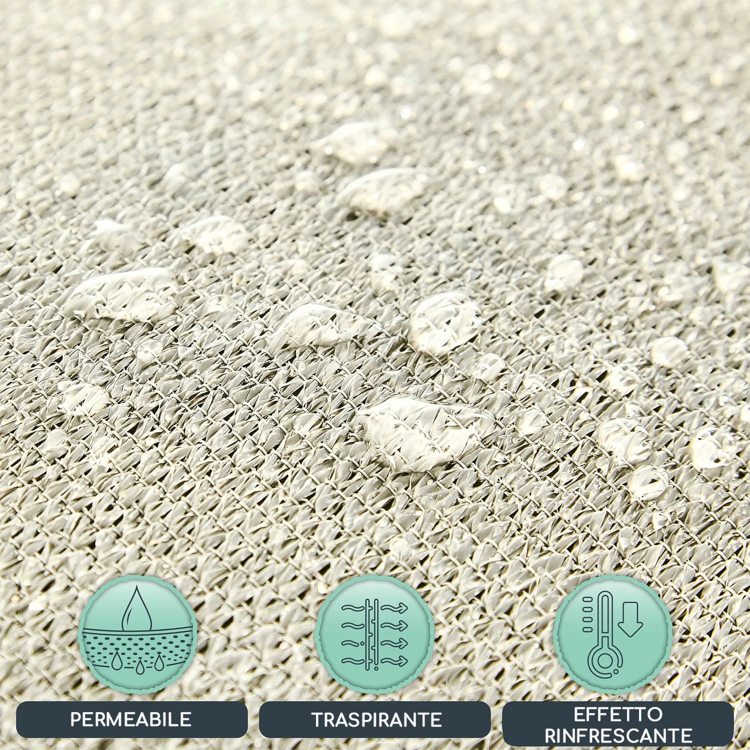 Vela Parasole Rettangolare 4 X 4 M 5 Vela Parasole Rettangolare 4 X 4 M - immagine 3