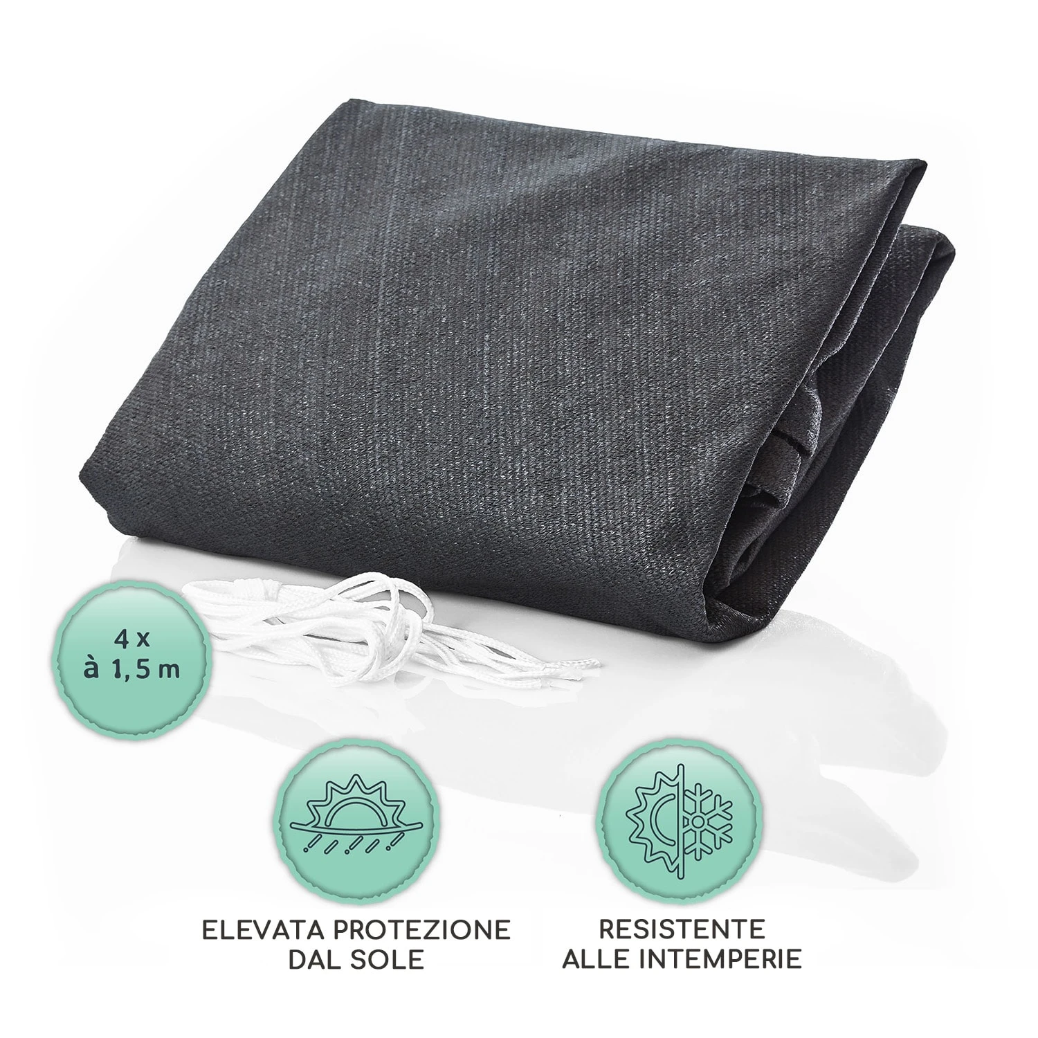 Vela Parasole Rettangolare 2 X 3 M 7 Vela Parasole Rettangolare 2 X 3 M - immagine 5