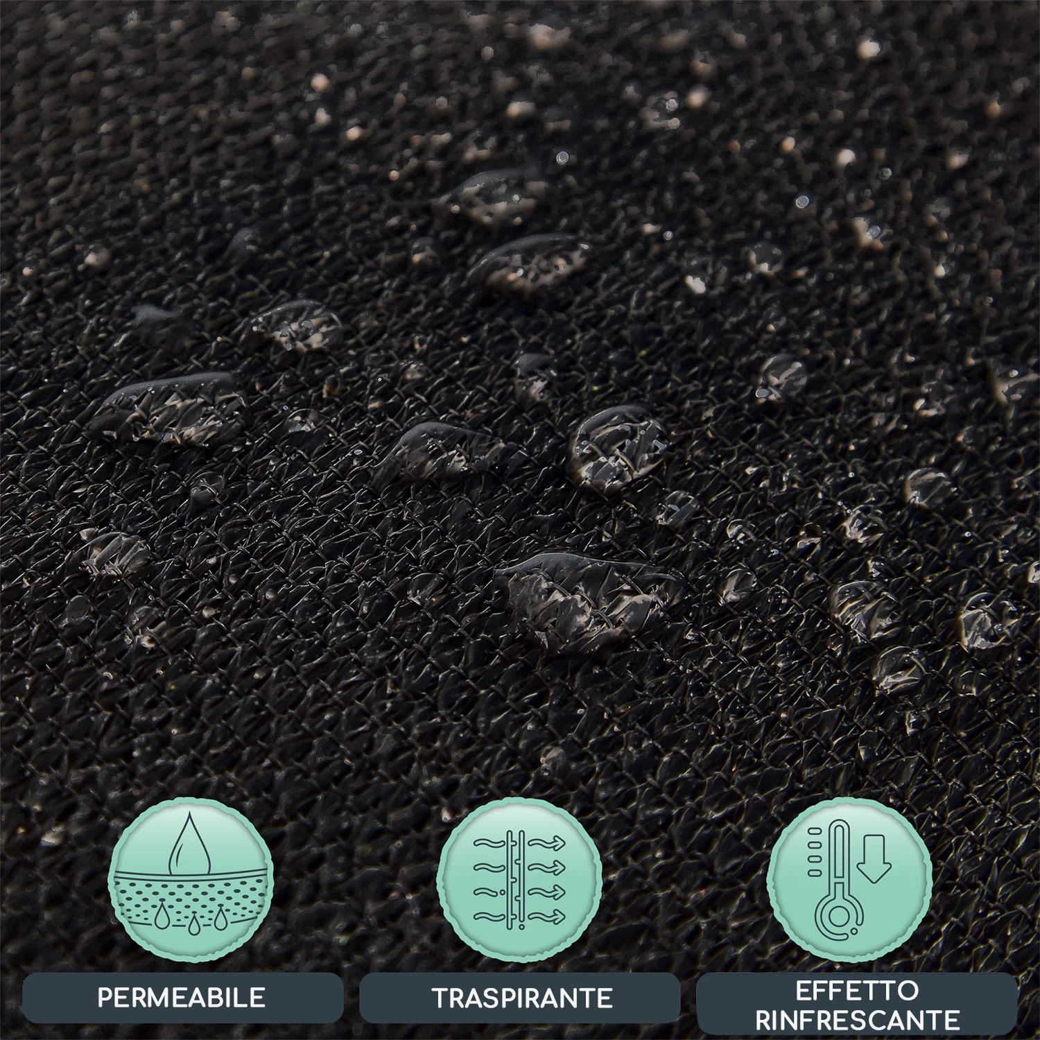 Vela Parasole Triangolare 4 X 4 X 4 M 5 Vela Parasole Triangolare 4 X 4 X 4 M - immagine 3