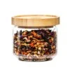 Barattolo Impilabile Con Coperchio Di Bambù, 300 Ml