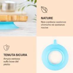 Stoviglie Per Bambini Piatto Di Bambù 10 Stoviglie Per Bambini Piatto Di Bambù -Elettrodomestici Negozio 10038286 it 0003 logo