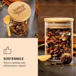 Vasetti Per Spezie Con Cucchiaio In Bambù -Elettrodomestici Negozio 10038292 it 0006 logo