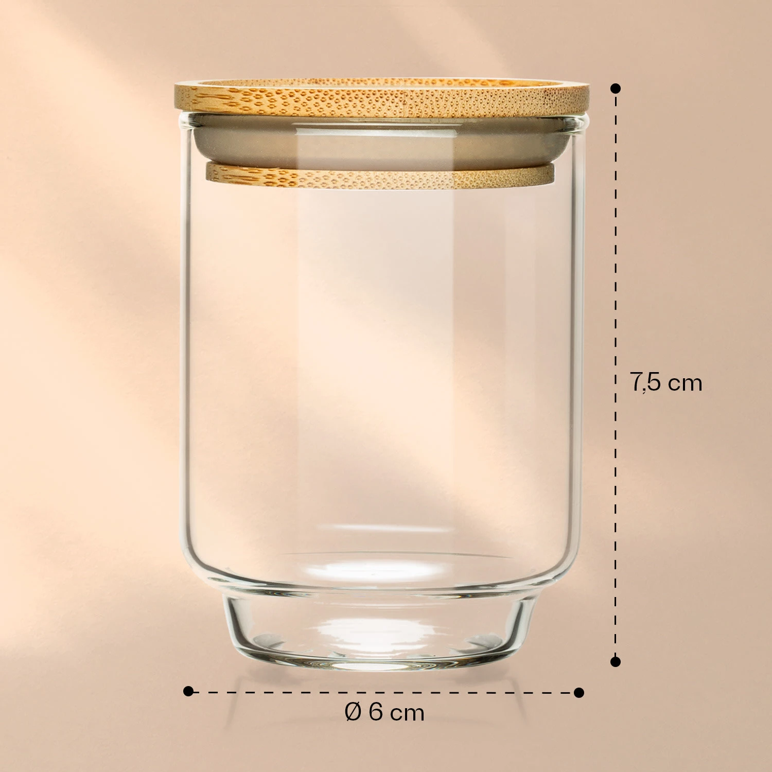 Barattoli Di Spezie Coperchi Di Bambù 9 Barattoli Di Spezie Coperchi Di Bambù - immagine 7