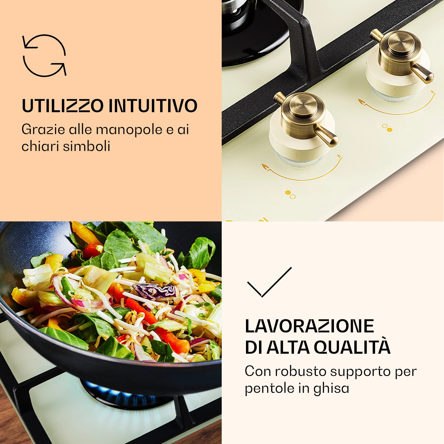 Piano Cottura Victoria Domino 2 Fuochi 7 Piano Cottura Victoria Domino 2 Fuochi - immagine 5