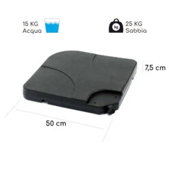 Limousin - Pesi Di Supporto Per Ombrelloni, 80 Kg -Elettrodomestici Negozio 10038526 it 0008 logo