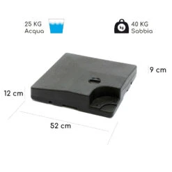 Limousin - Pesi Di Supporto Per Ombrelloni, 140 Kg -Elettrodomestici Negozio 10038527 it 0007 logo