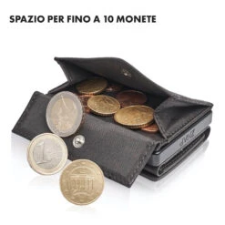 Portamonete Con Scheda Di Protezione RFID, Ideale Per ZNAP Slim Wallet 12 Portamonete Con Scheda Di Protezione RFID, Ideale Per ZNAP Slim Wallet -Elettrodomestici Negozio 10038704 it 0004 logo