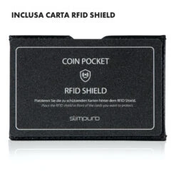 Portamonete Con Scheda Di Protezione RFID, Ideale Per ZNAP Slim Wallet 13 Portamonete Con Scheda Di Protezione RFID, Ideale Per ZNAP Slim Wallet -Elettrodomestici Negozio 10038704 it 0005 logo