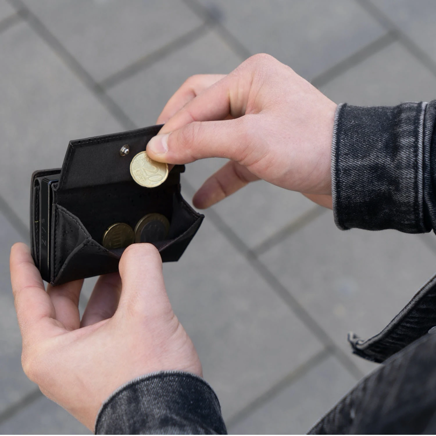 Portamonete Con Scheda Di Protezione RFID, Ideale Per ZNAP Slim Wallet 5 Portamonete Con Scheda Di Protezione RFID, Ideale Per ZNAP Slim Wallet - immagine 3