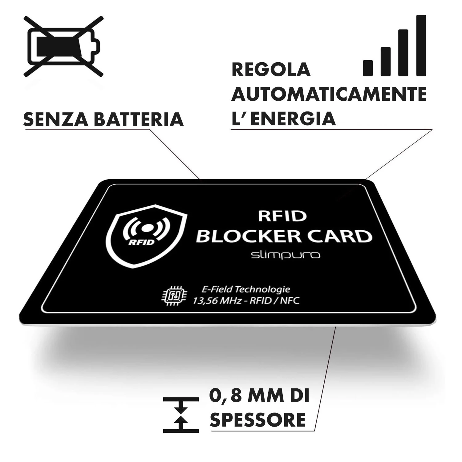 Scheda Di Protezione RFID (blocker) 7 Scheda Di Protezione RFID (blocker) - immagine 5