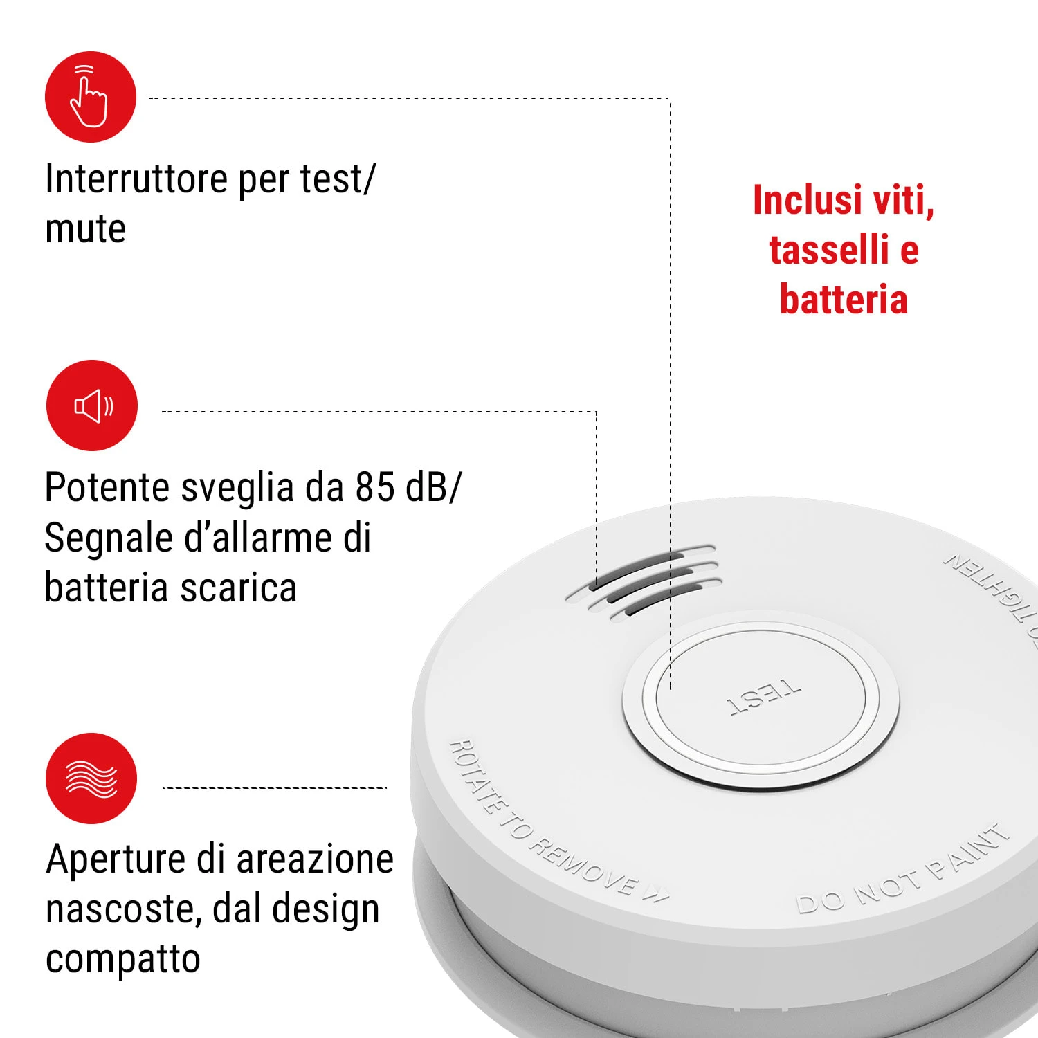 Rilevatore Di Fumo DOF19 4 Rilevatore Di Fumo DOF19 - immagine 2
