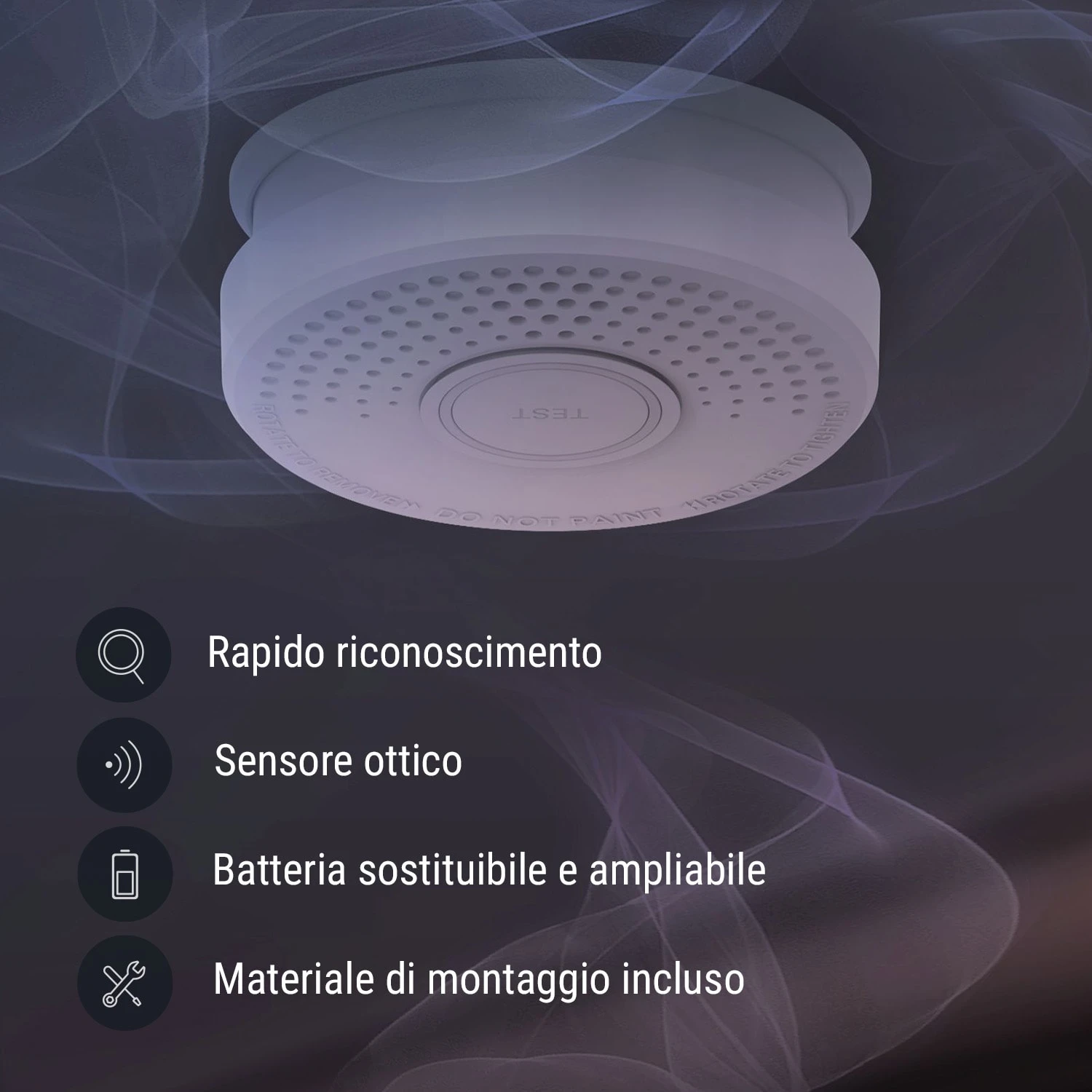 Rilevatore Di Fumo DOF39 5 Rilevatore Di Fumo DOF39 - immagine 3