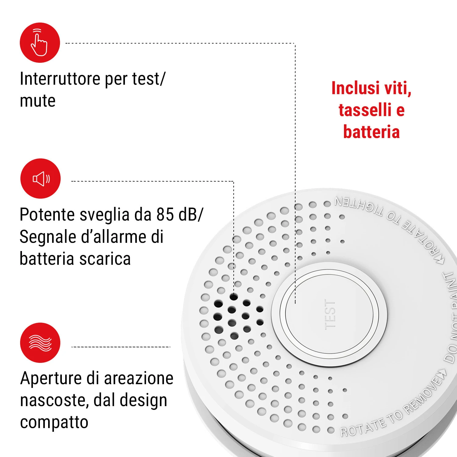 Rilevatore Di Fumo DOF39 4 Rilevatore Di Fumo DOF39 - immagine 2