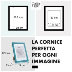 Cornice Clapton Rettangolare DIN A4 28,7 X 20 Cm -Elettrodomestici Negozio 10039388 it 0005 usp