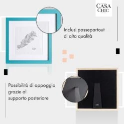 Cornice Clapton Quadrata 24,4 X 24,4 Cm 11 Cornice Clapton Quadrata 24,4 X 24,4 Cm -Elettrodomestici Negozio 10039412 it 0004 usp