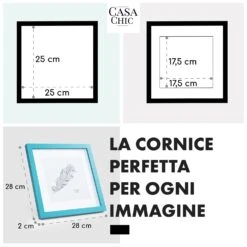 Cornice Clapton Quadrata 24,4 X 24,4 Cm 12 Cornice Clapton Quadrata 24,4 X 24,4 Cm -Elettrodomestici Negozio 10039412 it 0005 usp