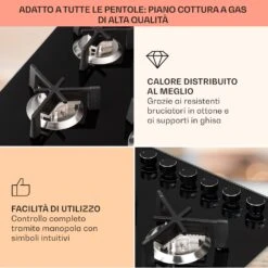 Trifecta 6 - Piano Cottura A Gas -Elettrodomestici Negozio 10039422 it 0004 usp