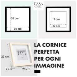 York - Cornice, 20 X 20 Cm -Elettrodomestici Negozio 10039460 it 0005 usp